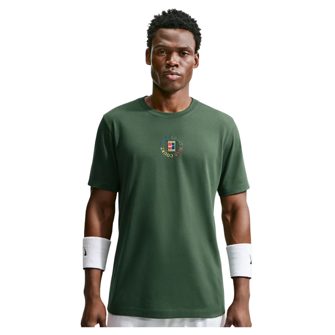 Nike Court Dri-FIT Heritage T-shirt Fir
