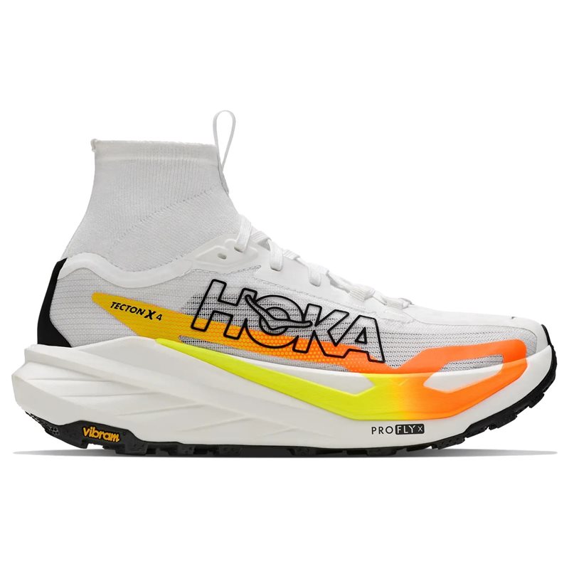 Hoka W Tecton X 4 Frost/Neon Tangerine - 40