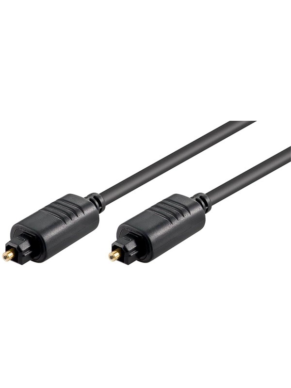 Goobay Toslink-kabel 5 mm Toslink-kontakt > Toslink-kontakt, ø 5 mm