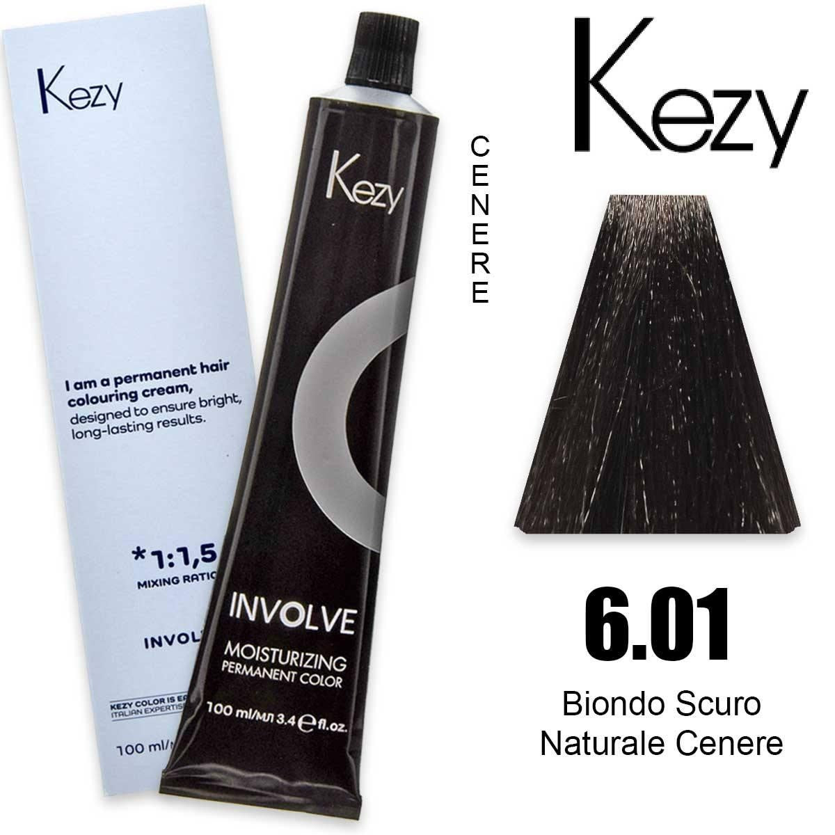 Kezy Involve Color 100 ml Tummanvaalea Luonnollinen Tuhka 6.01