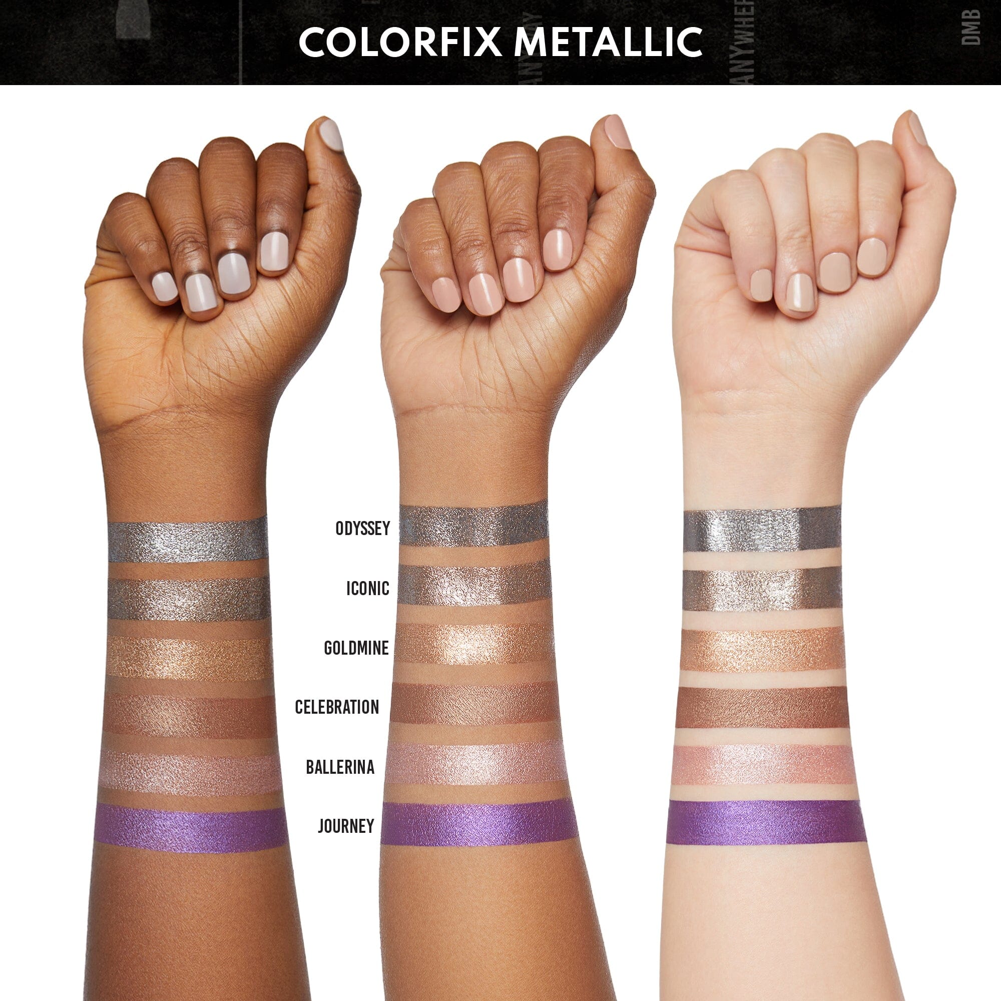 Danessa Myricks Beauty Colorfix Creams monitoimimeikkivoide silmille, huulille ja kasvoille Color Journey 10 ml