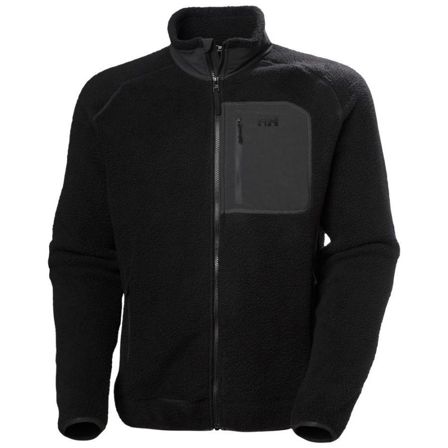 Helly Hansen Panorama Pile Block, fleecetakki, miehet, musta