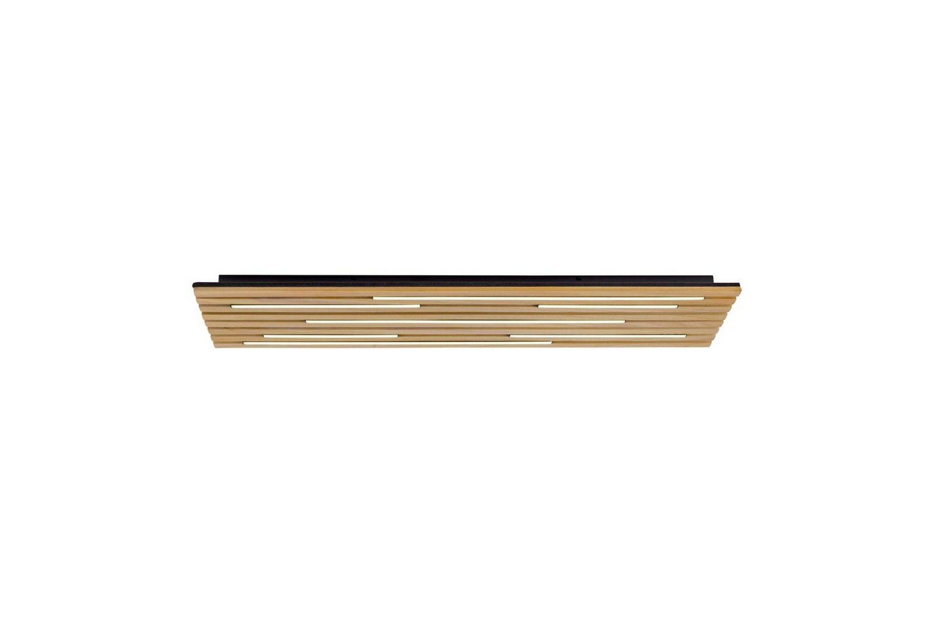 Paul Neuhaus Smart LED kattovalaisin Q-Acoustic puu 115 x 31cm