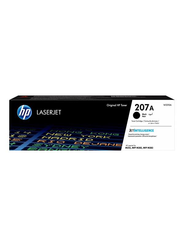 HP 207A / W2210A Musta Toner