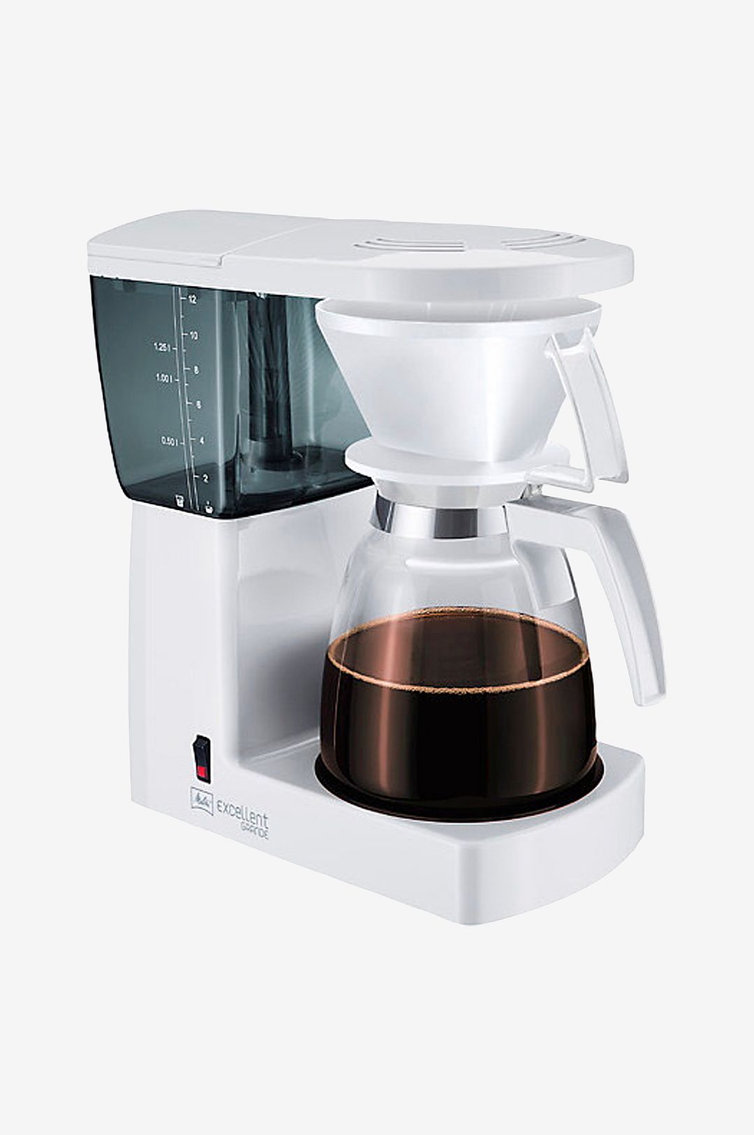 Melitta Grande 20760 12 kupin -kahvinkeitin, valkoinen