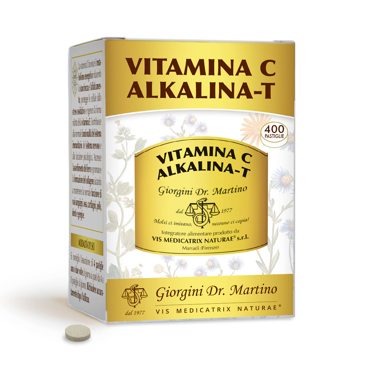 Dr Giorgini Vitamina C Alkalina-T 200 g Pastiglie 500 mg — Integratore