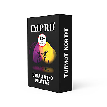 IMPRO - Tuhmat K-18 kortit, seksipeli, hauska, aikuisille sopiva