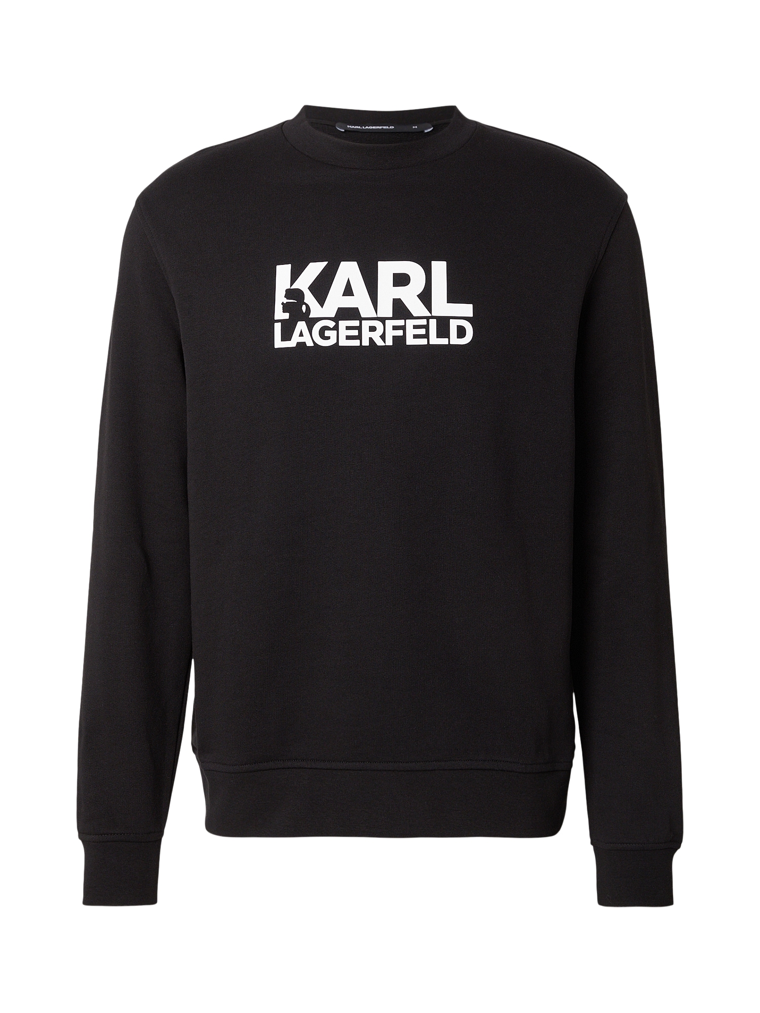 Karl Lagerfeld Collegepaita  musta / valkoinen
