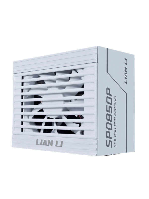 Lian Li SP0850P 850W -virtalähde, valkoinen, 80 Plus Platinum