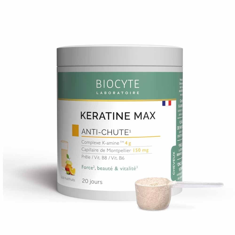Biocyte Capelli Keratin Maxi Hiustenlähtöä ehkäisevä hoitoaine, 20 annosta à 12 g