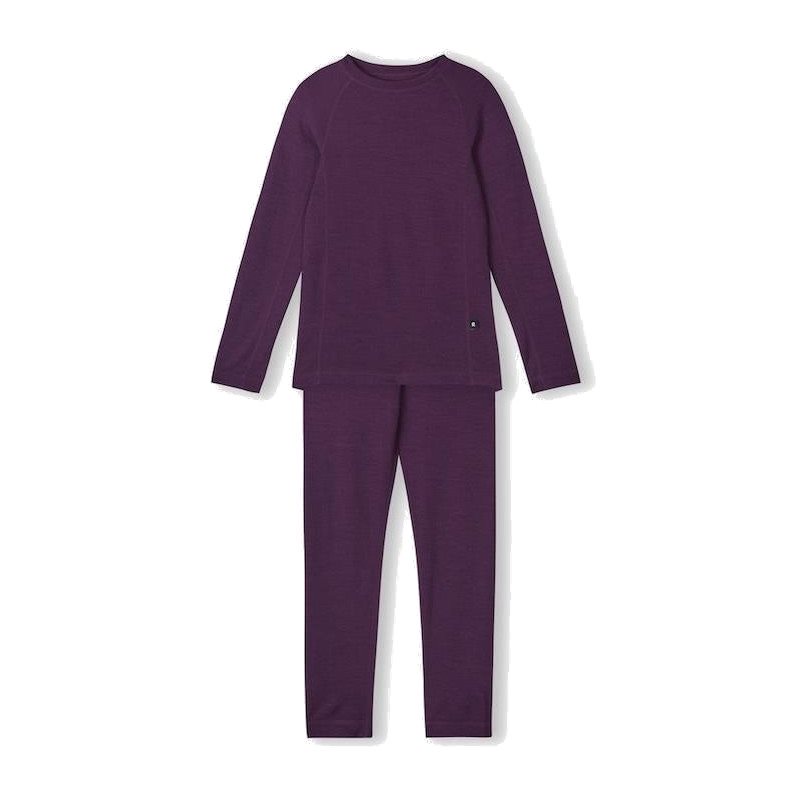 Reima Wool Base Layer SetTaitoa Deep Purple - 100 cl