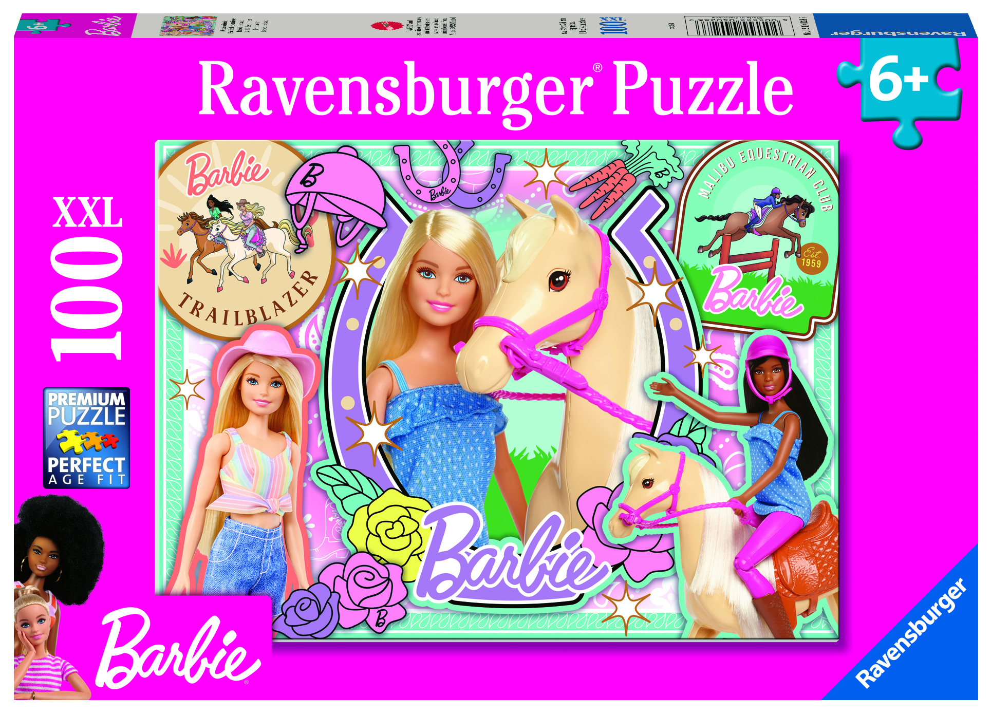 Barbie-palapeli 100 palaa XXL, Ravensburger
