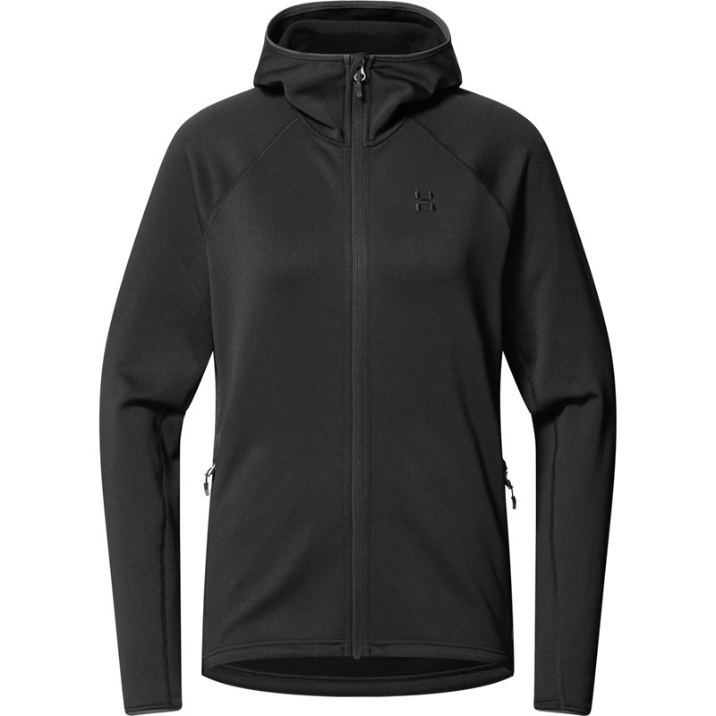 Haglöfs Magma Mid Hood Women True Black - XS