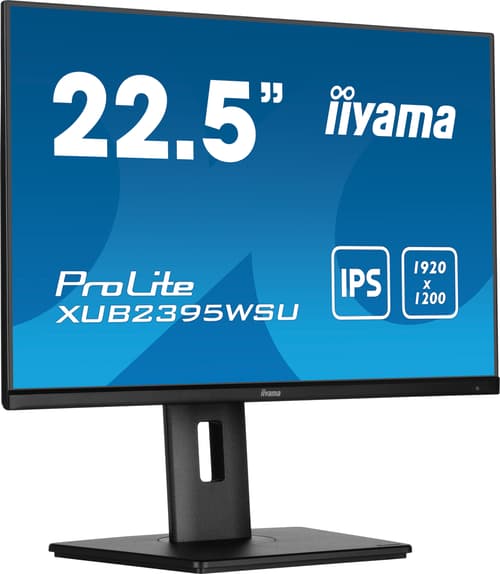 Iiyama Prolite Xub2395wsu-b5 22.5" Ete Ips Wuxga 16:10 22.5" 1920 × 1200pixels Ips 16:10