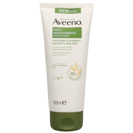 Aveeno Normaalille ja Kuivalle Iholle Päivittäinen Kosteuttava Vartalovoide - 100 ml