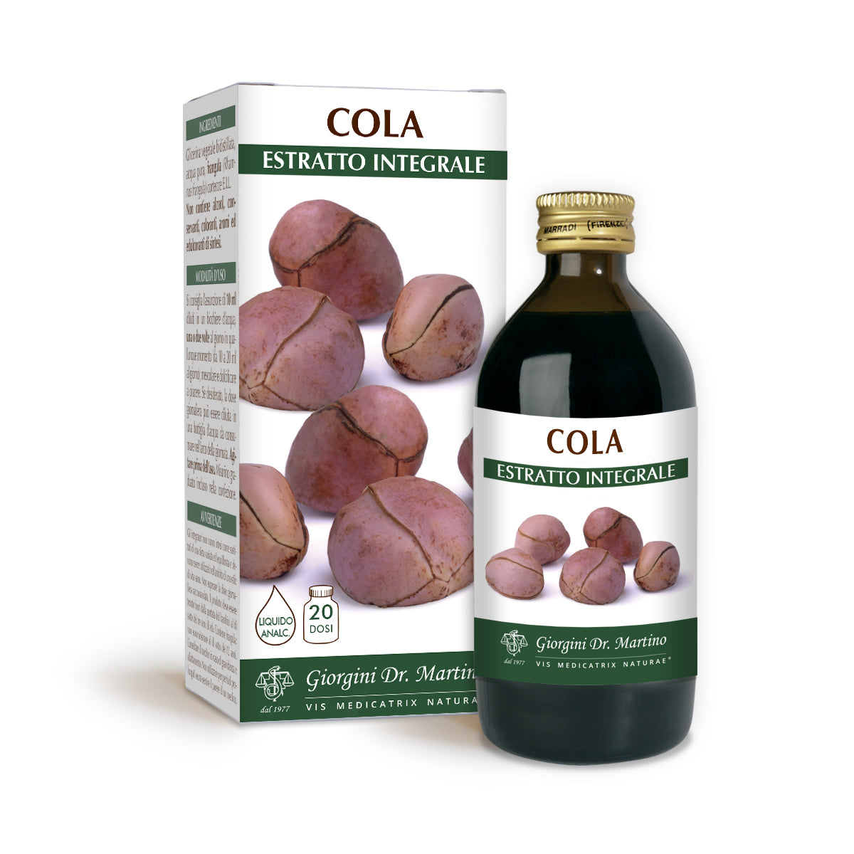 Dr Giorgini Kolajuoma täysuute, alkoholiton neste, 200 ml