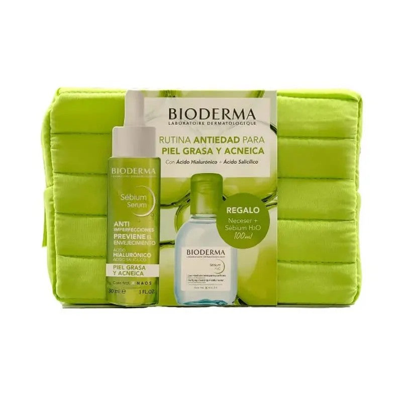 Lahjapaketti Bioderma Seerumi Bioderma Sébium 30 ml + H2O 100 ml ilman