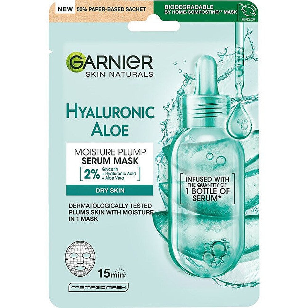 Garnier Hyaluronic Aloe Tissue - Arkkinaamio aloe veralla - 28,0 g