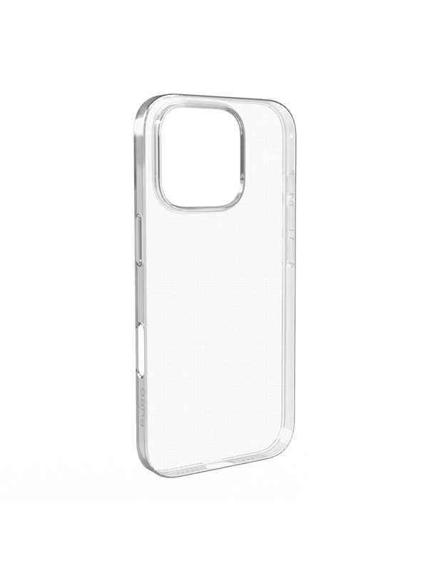 PURO 0.3 Nude, Suojus, Apple, iPhone 16, 15,5 cm (6.1), Läpinäkyvä