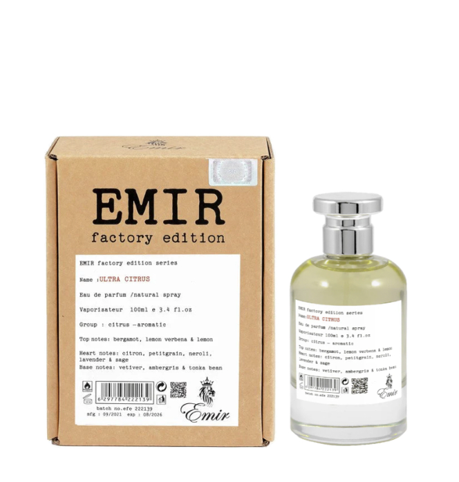 Emir Ultra Citrus Eau De Parfum 100 ml (mies)