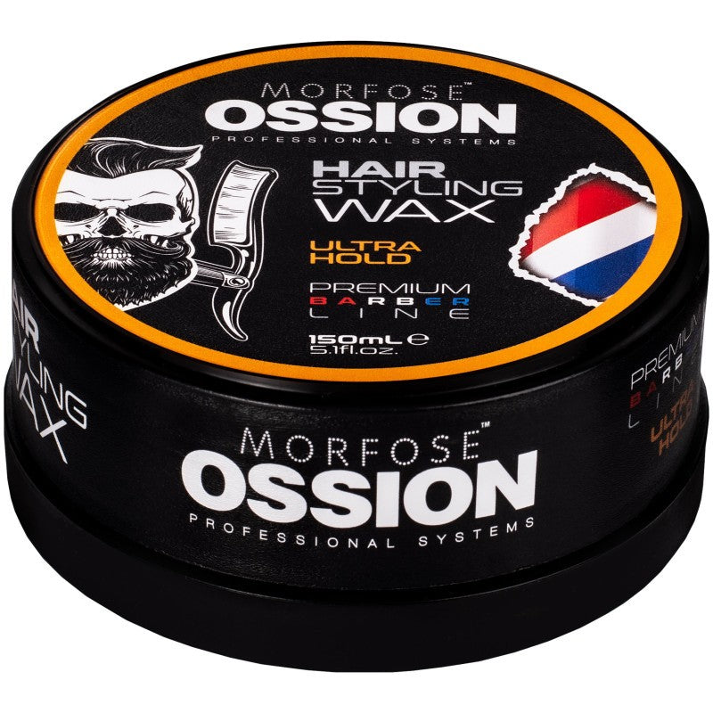 Morfose Ossion hiusmuotoilu vaha ultra pidä - kiiltävä, vahva vaha muotoiluun, 150 ml