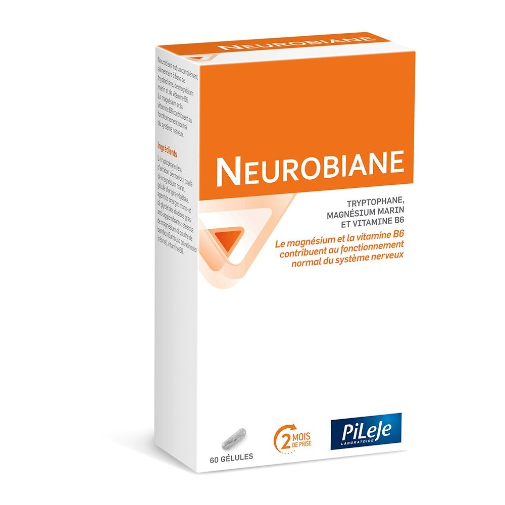 Pileje Neurobiane Marine Magnesium ja B6-vitamiini 60 kapselia