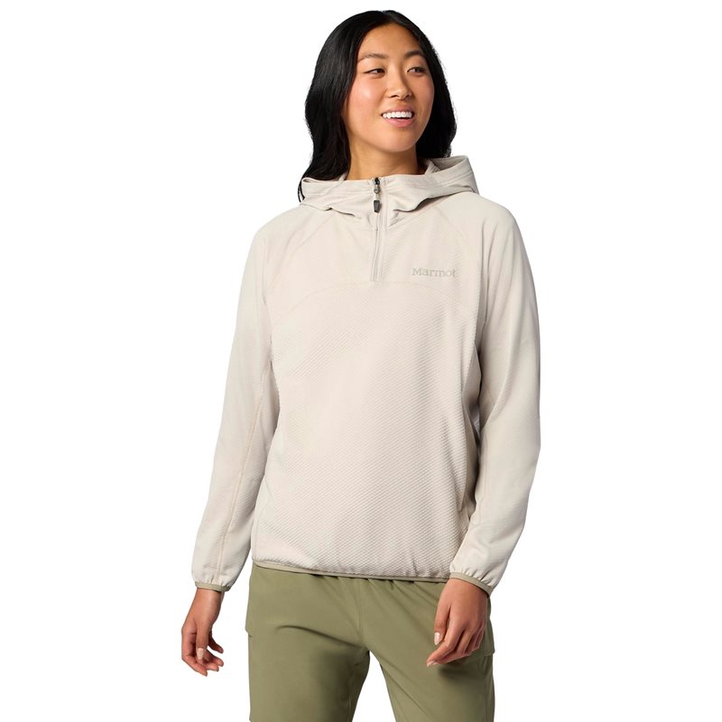 Marmot Wm's Rockbound Fleece Hoody Birch Bark - S