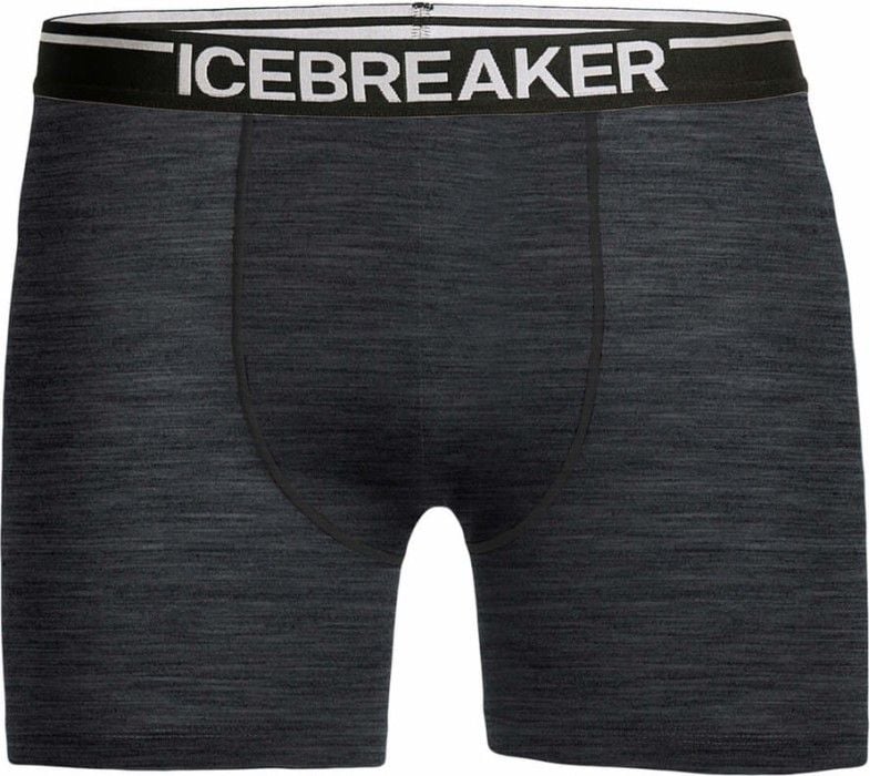 Icebreaker Men Merino 150 Anatomica Boxers Jet Hthr - M