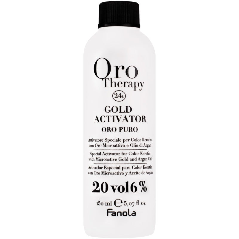 Aktivaattoriterapia Fanola Pure Gold Gold 150ml 20 VOL | 6 %