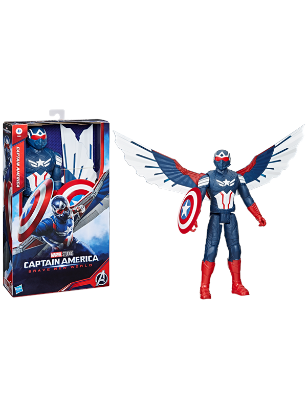 Kostajat Titan Deluxe Kapteeni Amerikka B.N. World 30cm
