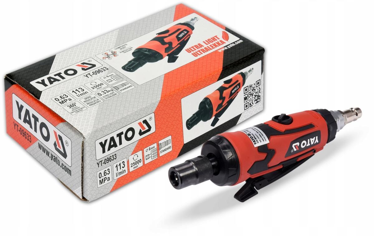 Sauvahiomakone (paineilma) YATO YT-09633