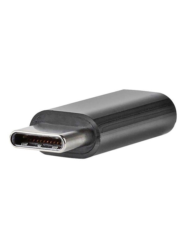 Nedis USB-CTM Sovitin | USB 2.0 | USB-CTM Uros | USB Micro-B naaras | 480 Mbps | Pyöreä | Niklattu | Musta | Laatikko