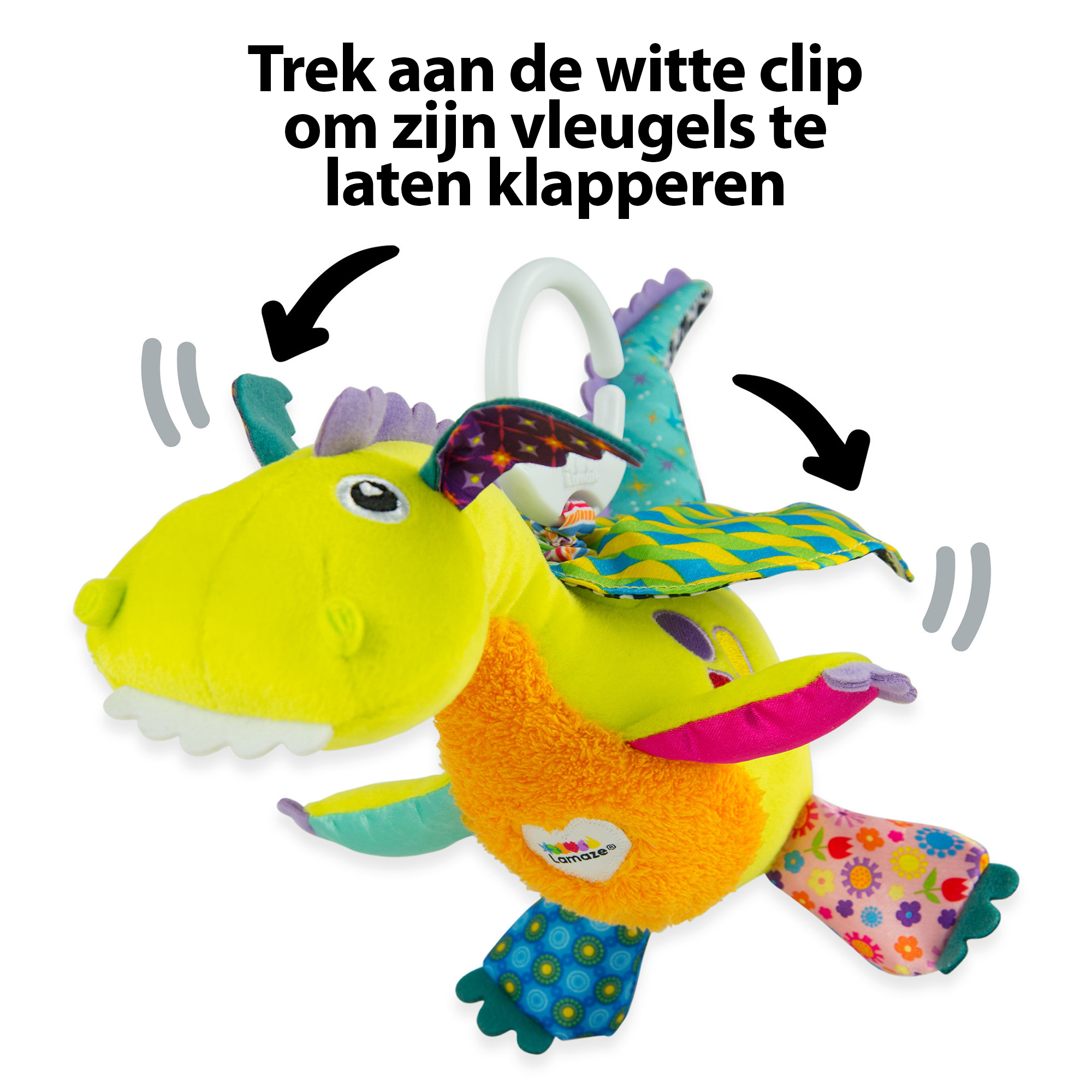 Lamaze Flip Flap Lohikäärme
