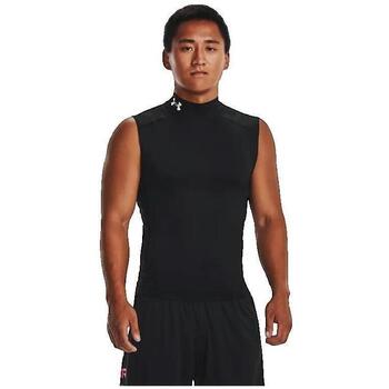 UNDER ARMOUR Toiminnallinen paita  musta / valkoinen
