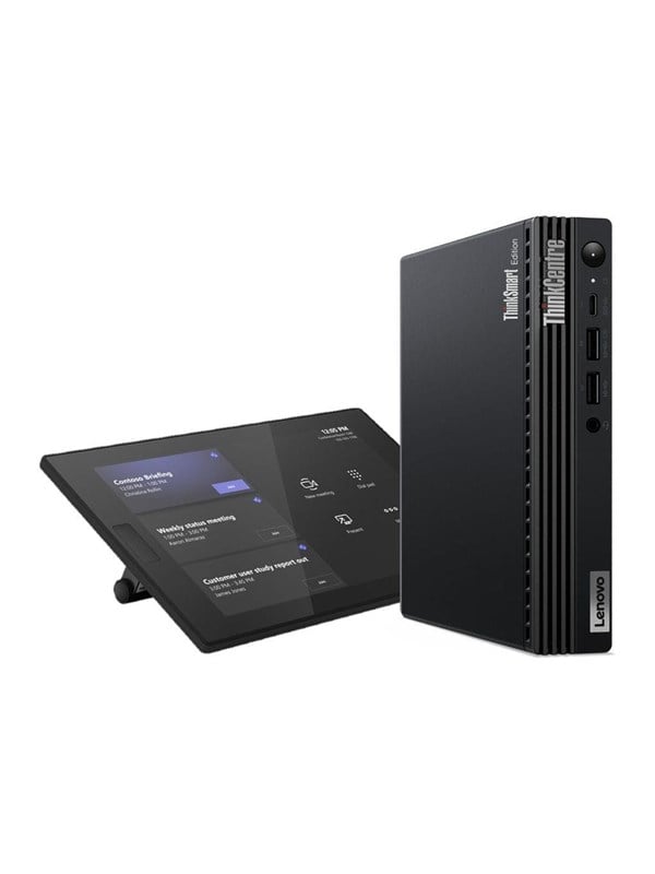 Lenovo ThinkSmart Tiny Kit i3-13100T, 16 Gt, 256 Gt, Win 11 IoT Enterprise -minitietokone, raven black