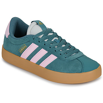 ADIDAS SPORTSWEAR Matalavartiset tennarit 'VL Court 3.0' kulta / vaaleanharmaa / kuusi / roosa