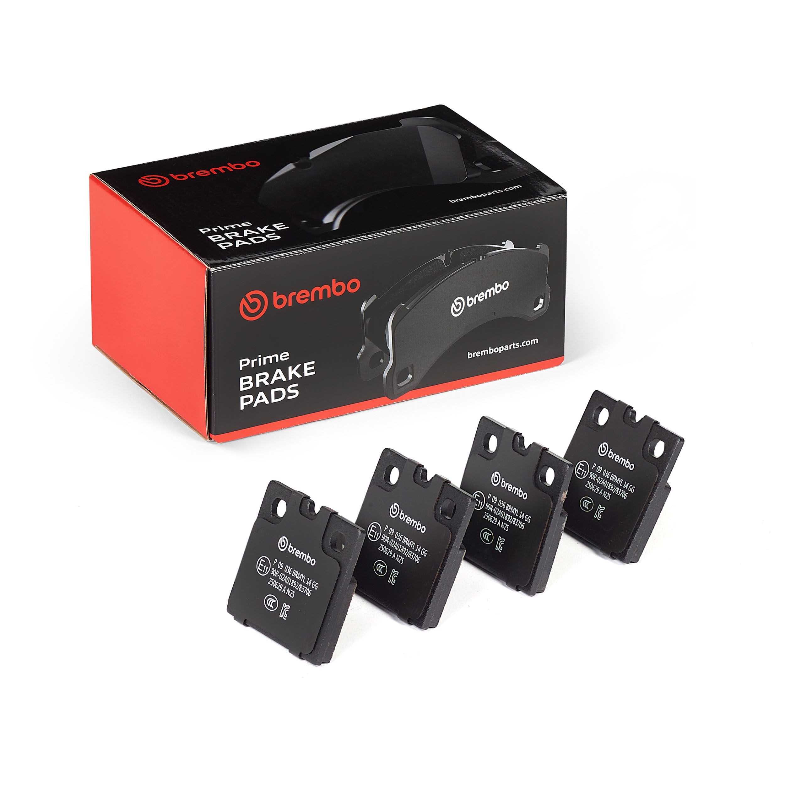 Jarrupalasarja, pysäköintijarru BREMBO P 09 036