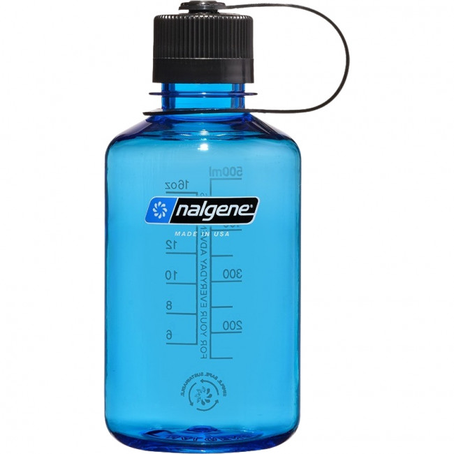 Nalgene narrow mouth sustain, juomapullo, 500ml, slate