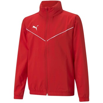 PUMA Urheilutakki 'TeamRise'  punainen / valkoinen