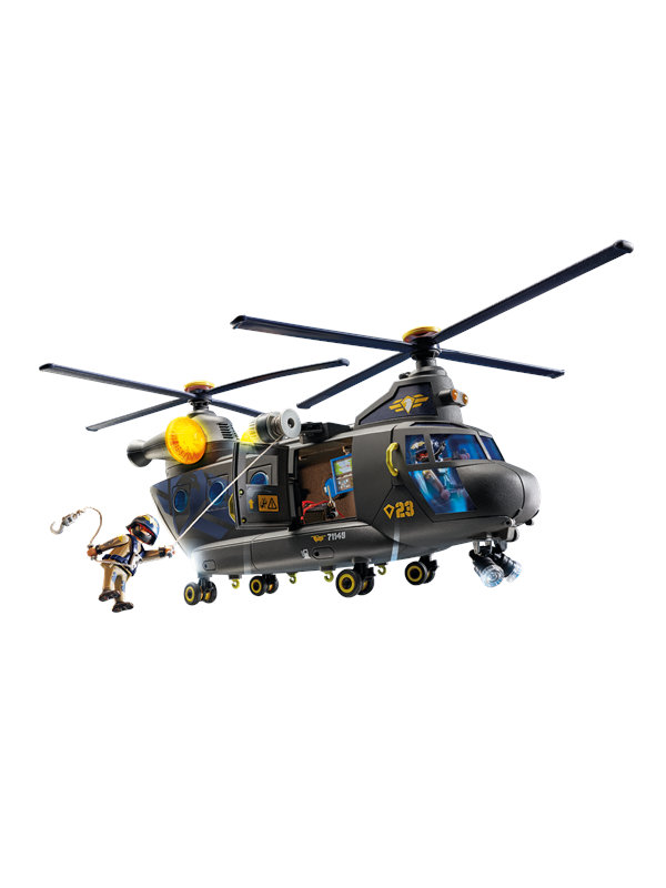 Playmobil City Action SWAT pelastuslentokone, Tyyppi: Toiminta/seikkailu, Ikäsuositus (min.): 5 vuotta(t), Ikäsuositus (max.): 10 vuotta(t), Tuotteen väri: Monivärinen (71149)