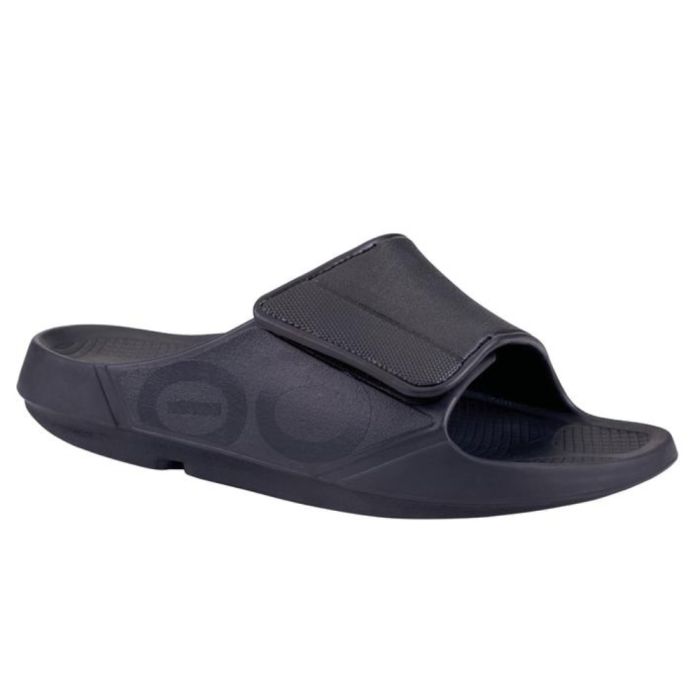 Oofos Restitutionssandal OOahh Sport Flex Matte Black