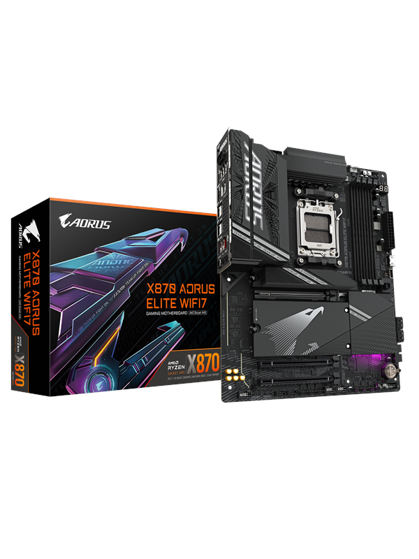 Gigabyte Aorus X870 Elite WiFi 7 AM5 ATX -emolevy