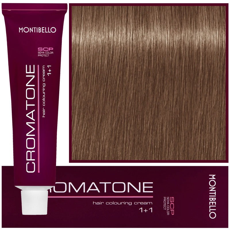 Montibello Cromatone hiusväri 60ml 8,13 | Vaalea Tuhka Kultainen Blond