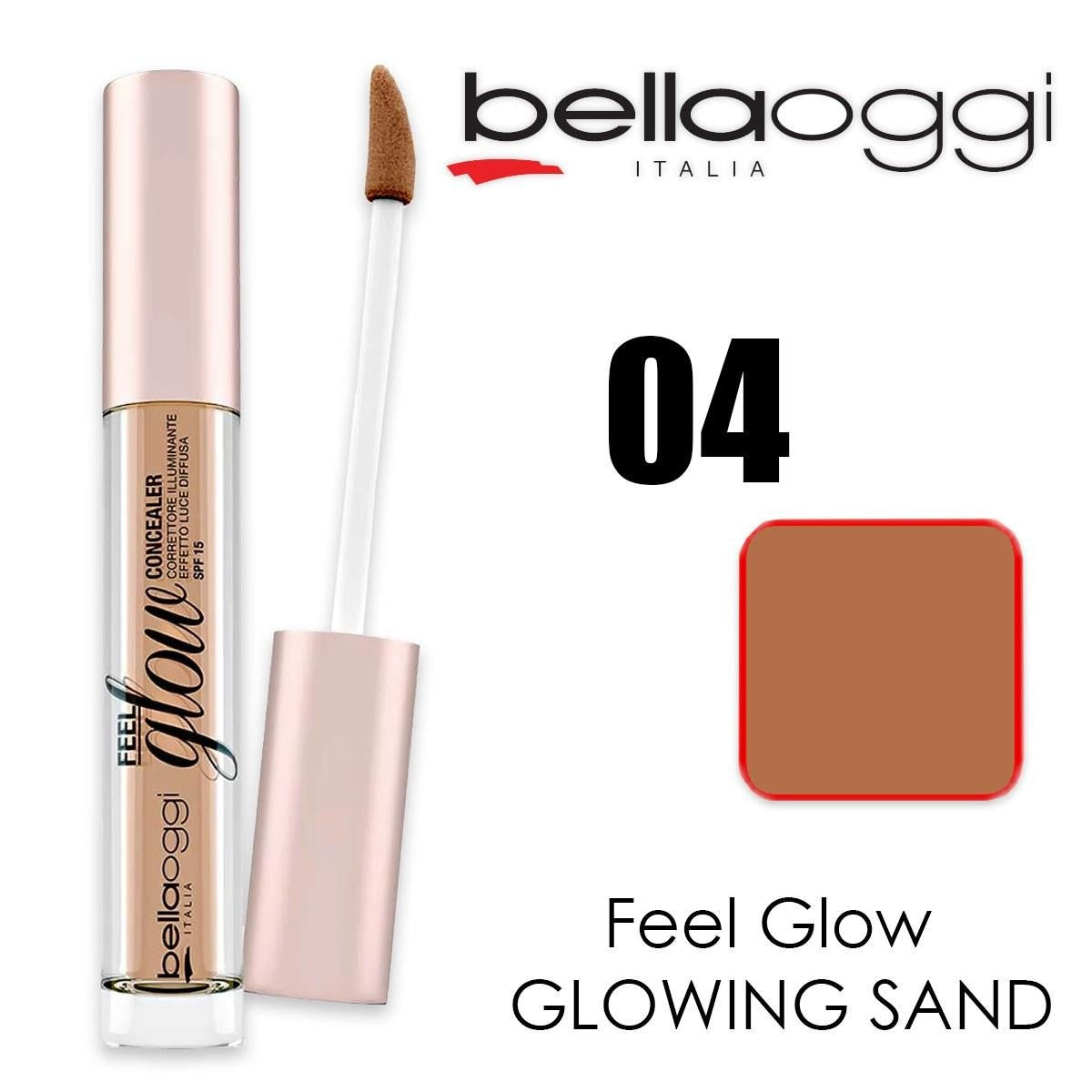 Feel Glow Concealer Kirkastava Peitevoide Spf 15 Glowing Sand