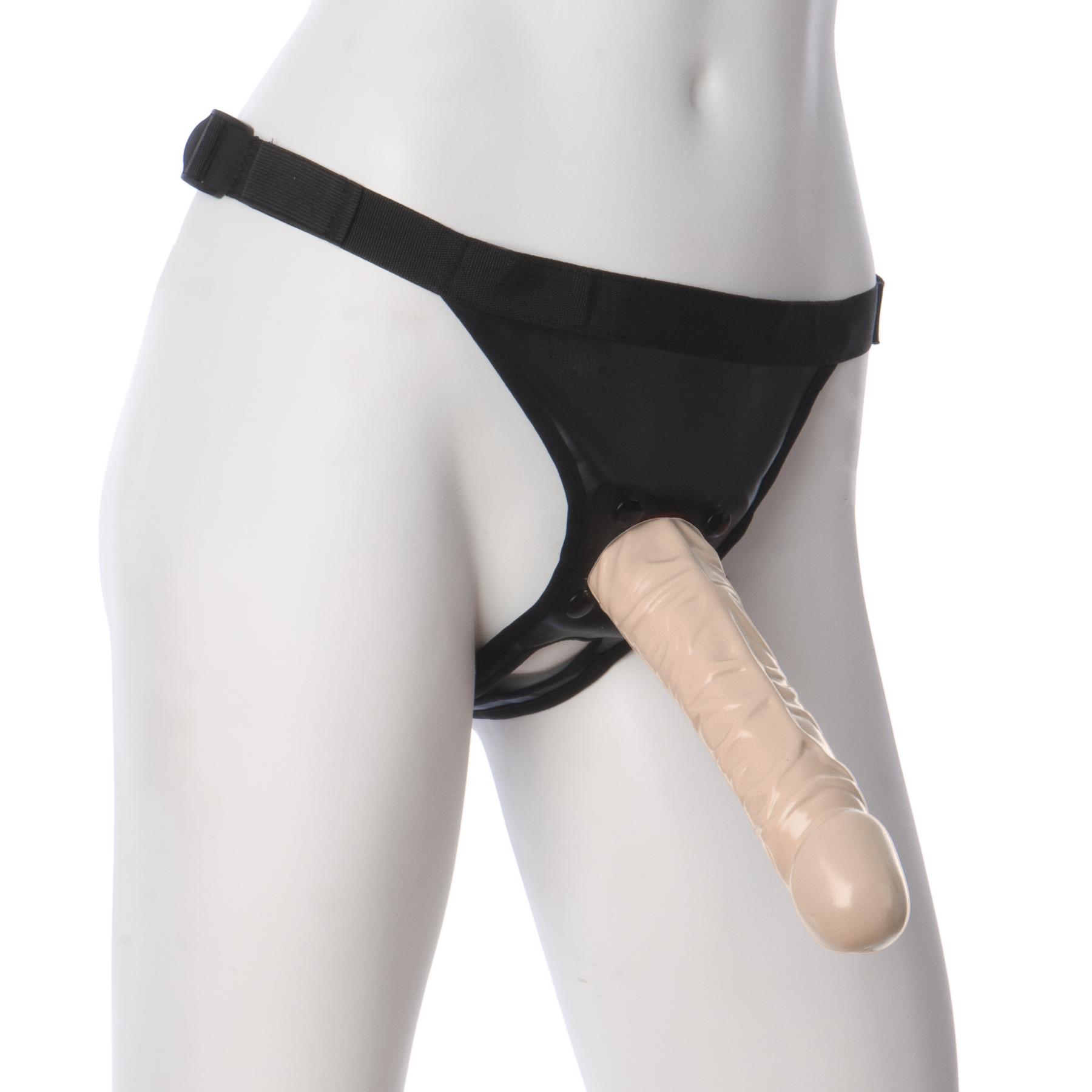 Vac-U-Lock - Ultra harness ja dildo 8, unisex, aidon näköinen, haarahalkio