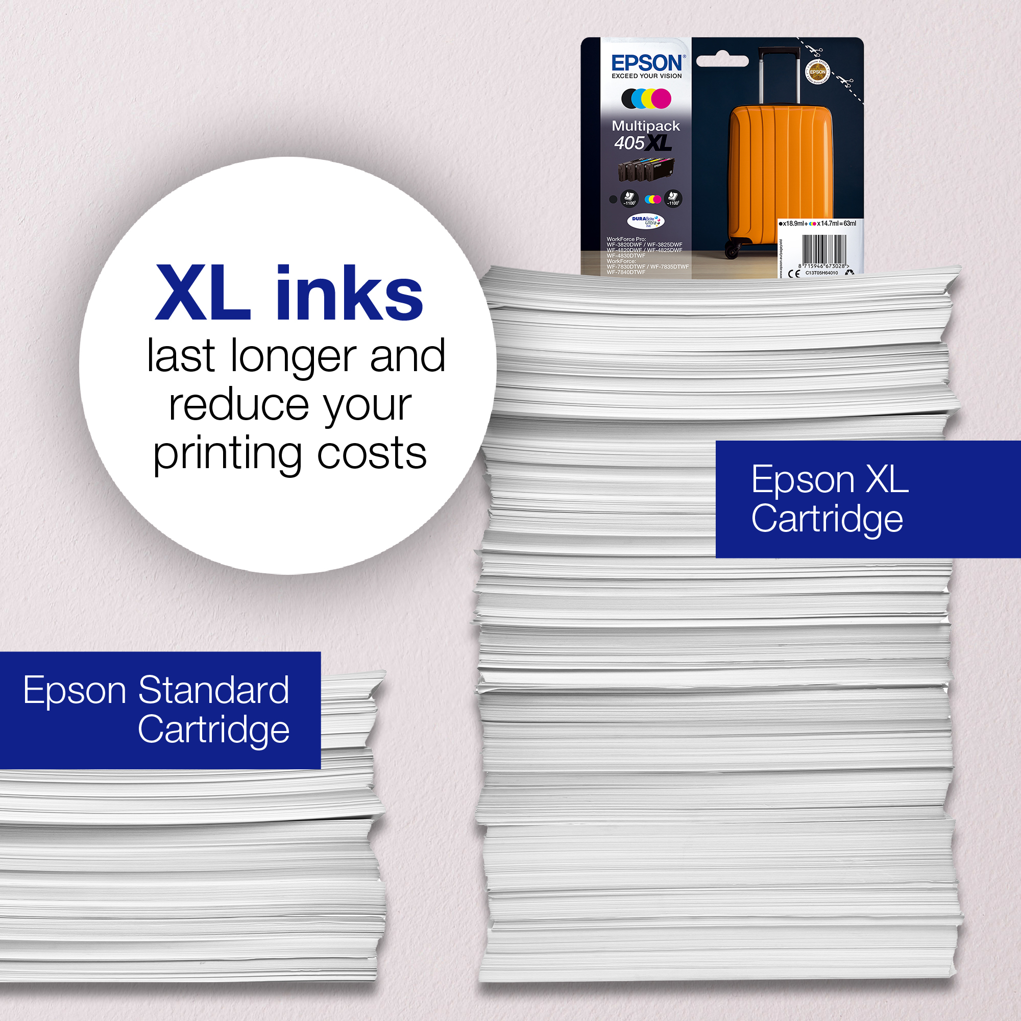 Epson 405XL - XL - magenta - Original - ink cartridge