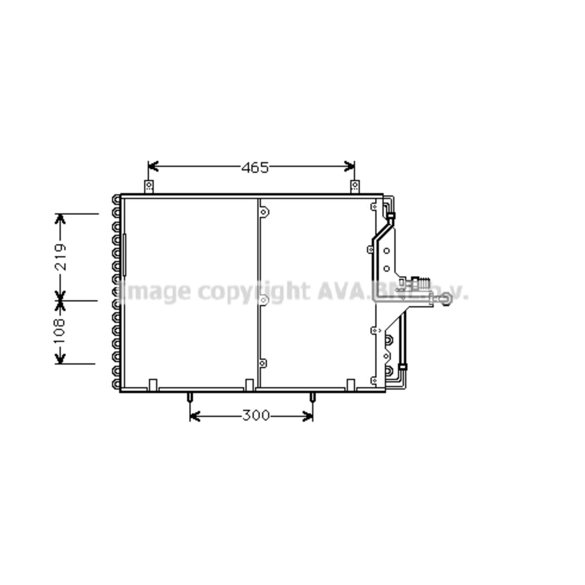 Lauhdutin, ilmastointilaite AVA COOLING SYSTEMS MS5169
