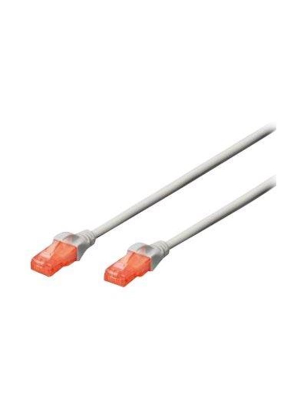Digitus Patch Cord Lszh Rj-45 Cat 6 5m Harmaa