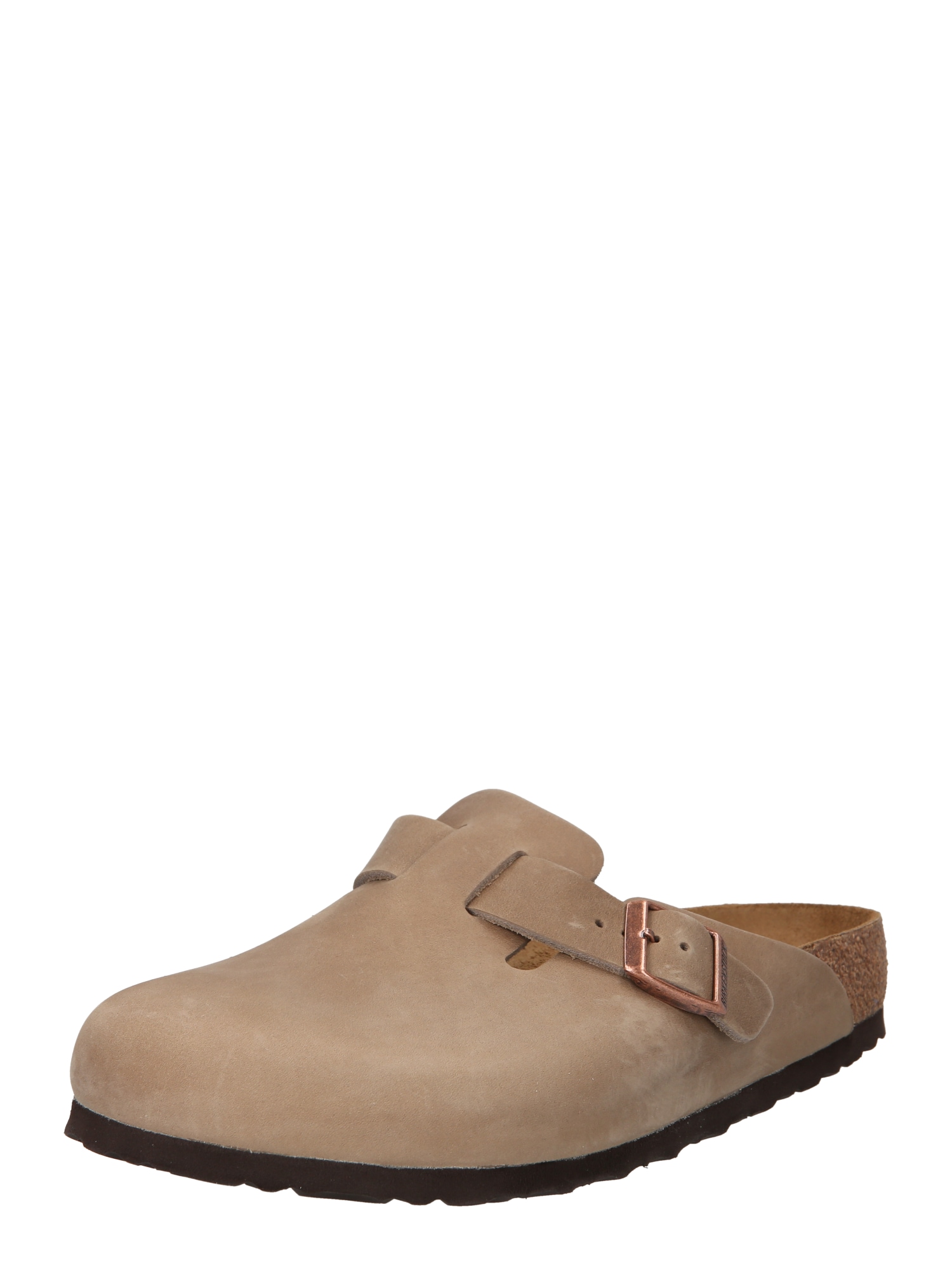 BIRKENSTOCK Puukengät & Crocs-jalkineet 'Boston' ruskea