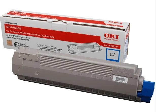 Oki Värikasetti Syaani 8k - C810/c830